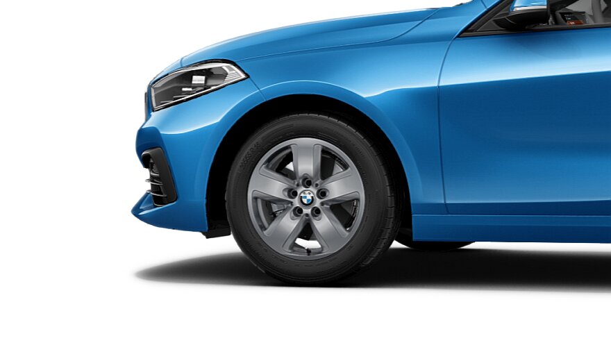 Koła kompletne zimowe 36112471499 BMW serii 1 F40 16" aluminiowe obręcze Star-spoke 517, Ferric Grey. Cena dotyczy 4 szt. (KOMPLET) #1