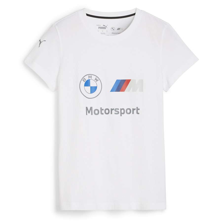 Koszulka BMW M Motorsport Logo, biała, damska S 80145B31921 #1